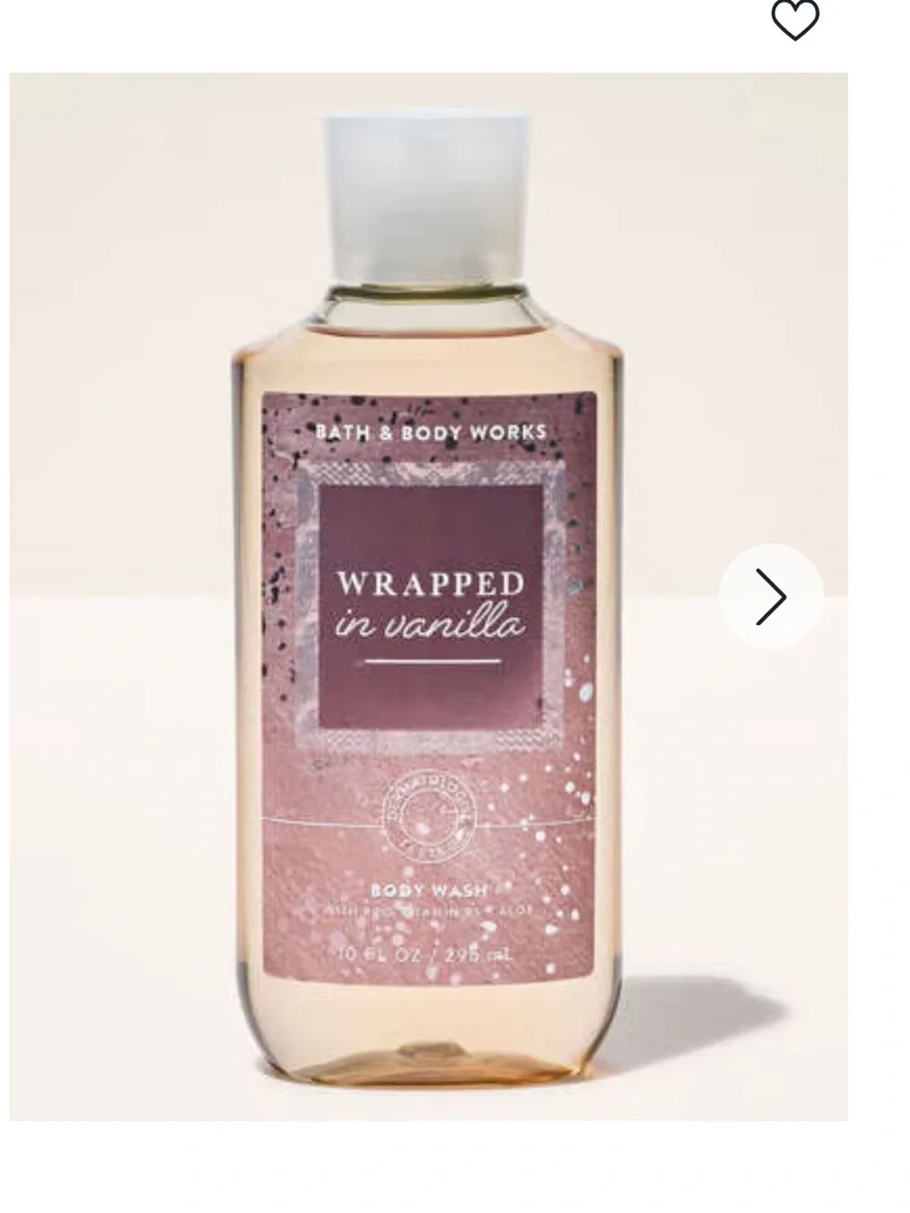 🤍 BBW Wrapped in Vanilla Body Wash NEW